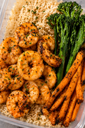 Garlic Butter Prawn meal